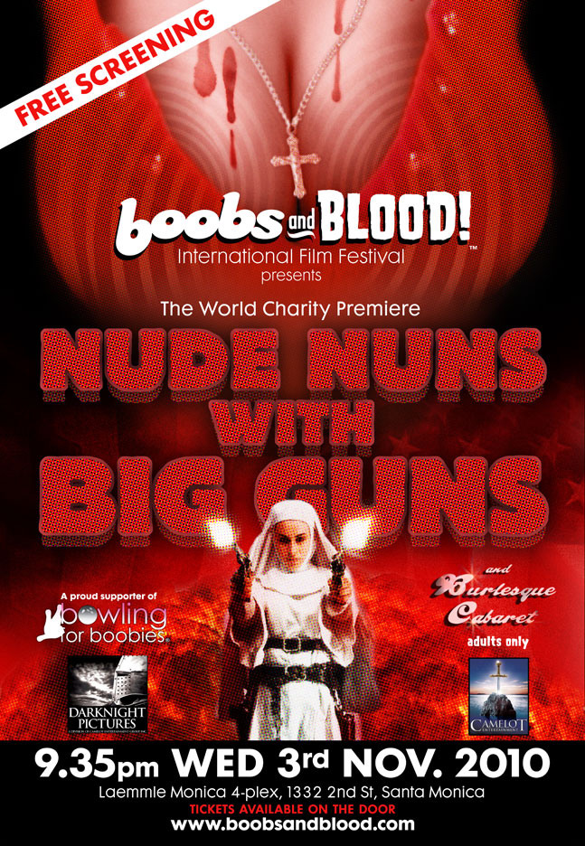 Big Guns Big Tits - Nude Nuns with Big Gunsâ€ World Premiere